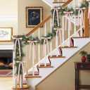 20 Pcs Velvet Bows for Christmas Tree - 5.9" x 11.81" Vintage Rustic Ribbon Bow Ornaments for Xmas Gift Wrapping Garland Wreath Window Fireplace Staircase Holiday Wedding Home Decor (20, Pink)