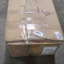 KRAUS Turino 33-inch Fireclay Workstation Drop-In/Undermount Single Bowl Kitchen Sink in Gloss White, KFDW1-33GWH