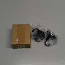 OUTXE Suction Cup Wreath Hanger, Upgraded Reef Hook for Front Door/Glass Window/Over Door, Christmas/Thanksgiving/Halloween/July 4th/Easter/Valentine/Spring/Summer/Fall (Black, 2-Pack)