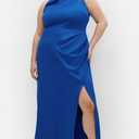 City Chic Women's Plus Size Modern Darling Maxi Dress (Black, 12 Plus )