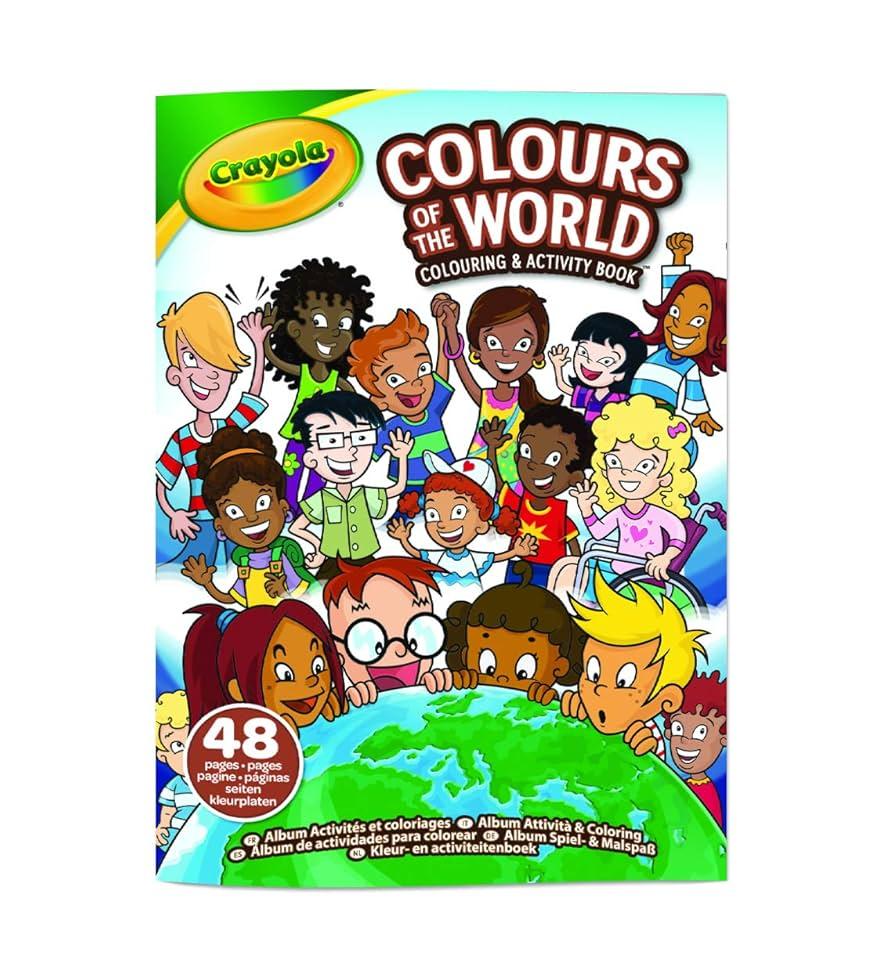 Crayola Colors of the World Coloring & Activity Book 2 Pack