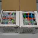 2 Pcs MINGKIDS Montessori Toys for 1 Year Old, 6 Pc Multi Sensory Shape, Toddler Developmental Learning Birthday Gifts, Baby Toys 12 Month