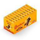 Bauducco Wafer Cookies, Chocolate, 28 oz (Pack of 10) - Crispy Layered Wafers with Rich Chocolate Cream Filling - Indulgent Sweet Snacks, Desserts & Treats - Individually Wrapped (EXP 04/22/26)