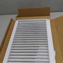 18.5"w X 18.5"h Gable Vent, Hon&Guan Aluminum Alloy Attic Vent Wall Vent for Houses, Shed Vents for Interior Doors [Outer Dimensions: 20”x 20”h].