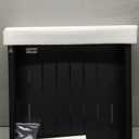 Pull Out Cabinet Organizer 16.5" Deep Heavy Duty Slide outside Drawers Expandable (16.9''-26.8'') Fixed with Adhesive Extract Shelves for Kitchen Cupboard Sorting, Under Sink Storage Rack (Black)