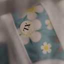 Pet Soft Washable Female Diapers (3 Pack) Female Dog Diapers, Comfort Reusable Doggy Diaper for Girl Dog in Period Heat (Cute Flower, XL)