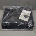 YOUFI Extra Thick Large Seat Cushion -19 X 17.5 X 4 Inch Gel Memory Foam Cushion with Carry Handle Non Slip Bottom - Pain Relief Coccyx Cushion for Wheelchair Office Chair (Black (1PACK))