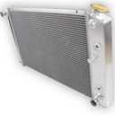 OHOB-COOL 4 Rows Full Aluminum Cooling Radiator for Chevy 1970-1981 Camaro,1978-1987 Monte Carlo,Blazer 1973-1985,Nova 1975-1979