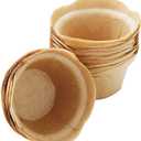 SK Cupcake Liners Baking Muffin Paper Baking Cups for Weddings, Birthdays, Baby Showers (Natural 50 Pcs)