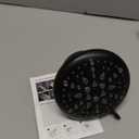 Cobbe Filtered Shower Head, 7 Modes High Pressure Shower Heads - 16 Stage Shower Head Filter for Hard Water for Remove Chlorine and Harmful Substances (Midnight Black Matte, 5 Inch Round)