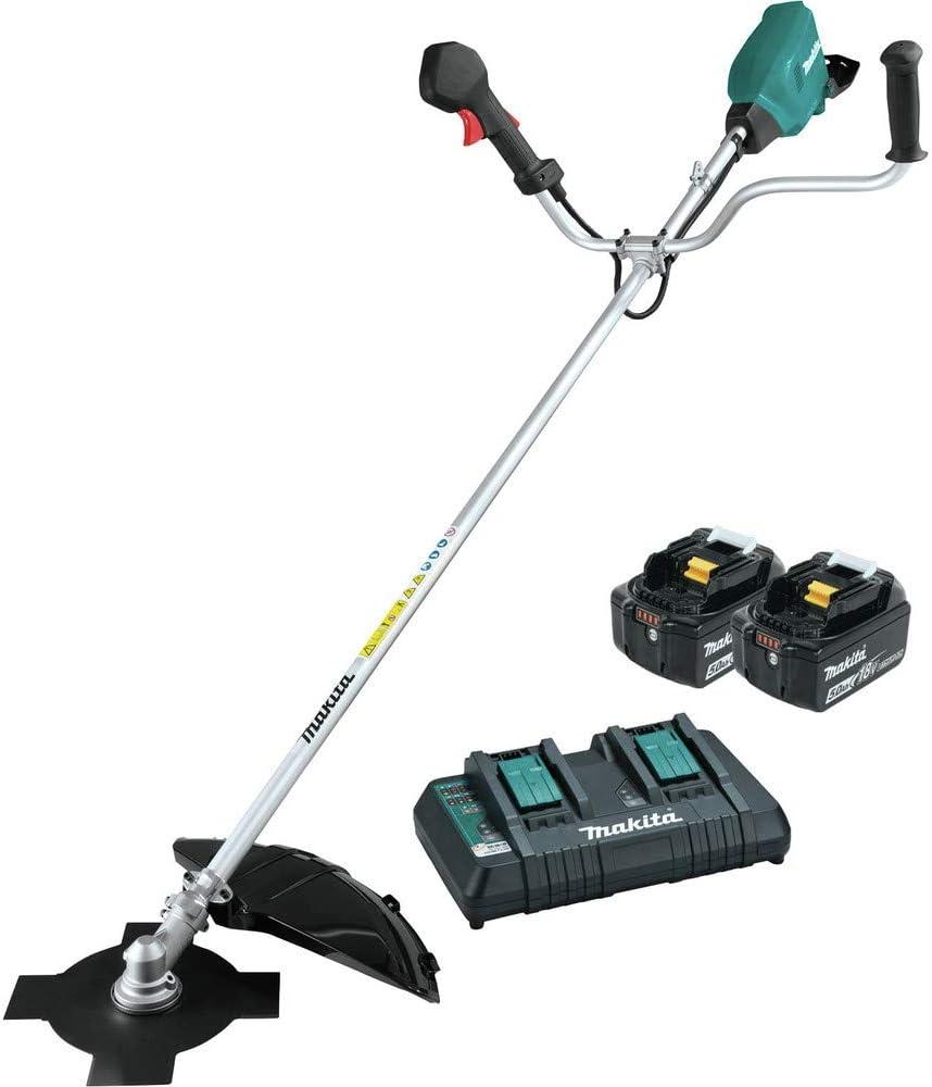 Makita XRU16PT 18V X2 (36V) LXT Lithium-Ion Brushless Cordless Brush Cutter Kit (5.0Ah)
