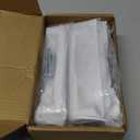 Alzassbg Cabinet Pulls, Polished Chrome Square Handles, 5 Inch(127mm) Hole Centers, Kitchen Drawer Dresser Hardware, 10 Pack, AL3041CP