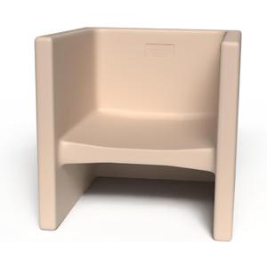 Children's Factory 3-in-1 Cube Chairs for Kids, Kids Chair, Sand, 1