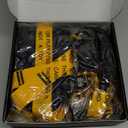 Pull Up Assistance Bands, Adjustable Heavy Duty Resistance Band for Pull Up, 3 Pull Up Bands, Comfortable Fabric Feet/Knee Rest, Assistance Bands for Pull-Up, Home Fitness, Body Stretching (1-Yellow)