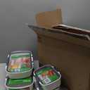 ProKeeper 4-Piece Deli Container Set  Airtight, BPA-Free Food Storage with Freshness Lock, Ideal for Deli Meats, Cheese, and Produce (Variety Pack)