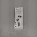 Sony MDREX155AP in-Ear Earbud Headphones/Headset with mic for Phone Call, Black (MDR-EX155AP/B)