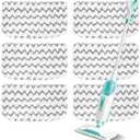 6 Pack Steam Mop Replacement Pads Compatible with Shark Steam Mops S1000/S1000A/S1000C/S1000WM/S1001C, Floor Steamer Pads Washable, Reusable Microfiber Cleaner Pads