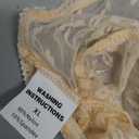 Womens Crop Cardigan Lace Shrug Bell Sleeve Tie Front Top Sexy Sheer Bolero Going Out Outfits, Size XL