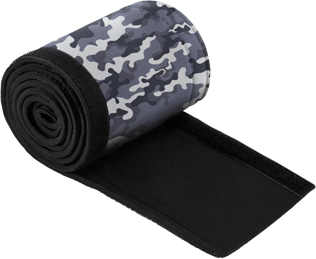 60" Trolling Motor Cable Sleeve, Made of Neoprene Trolling Motor Sleeve Great for Cover Cables and Extension Cords, Weather-Resistant,Organized Cable Management and Protect (Camouflage Blue)