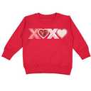 XOXO PATCH VALENTINE'S DAY SWEATSHIRT