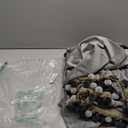 Melodieux Luxury Pom Poms Velvet Curtains for Bedroom Living Room, Vintage Room Darkening Rod Pocket Window Decorative Drapes, 52" W x 84" L, Gray (2 Panels)