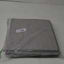 5 Shelves Hanging Closet Organizer, 2 Pack Hanging Storage with 6 Side Pockets for Clothes Bags, 43"x12"x12"(Light Gray)