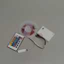 sinzau 2m/6.6FT Battery Powered Led Strip Lights, LED Strip with 24 Keys Remote Control, RGB Led Rope Lights for Party and DIY Decoration