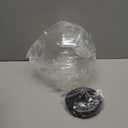 E27 Industrial Clear Glass Globe Shade Pendant Lighting Modern Kitchen LOFT Hanging Light-1 Light (20cm)