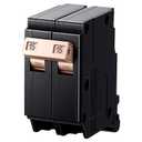 15 Amp 2-Pole Circuit Breaker, 3/4-Inch Plug-in Type Molded Case Circuit Breaker, Compatible with OEM Load Centers, 10KA 120/240V, Thermal Magnetic Protection, Genuine OEM