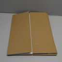 Trifold Poster Board, 24" x 16", 3-Pack, White Corrugated Project Boards for Science Fairs, School Projects, Event Displays, and Business Presentations