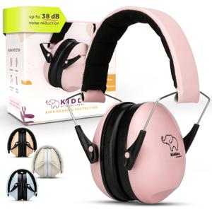 Schallwerk  Noise Protection Headphones for Kids  Ear Protection for Kids, Toddlers, and Babies (Cherry Pink)