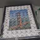 PEALSN 12x16 Picture Frame Set of 6, Display Pictures 8.5 x 11 with Mat or 12 x 16 without Mat for Wall Mounting Display, Photo Frames Collage for Wall Decor, Black