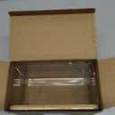 Acrylic Tissue Box, Acrylic Dryer Sheet Holder for Laundry Room, Table Clear Dryer Sheet Dispenser Rectangular