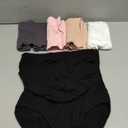 SUNNYBUY Women's Maternity High Waist Underwear Pregnancy Seamless Soft Hipster Panties Over Bump, Larg