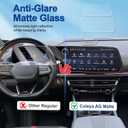 (2-pack) Anti-Glare Matte Chevy Traverse 2024-2026 Screen Protector, for (17.7Inch+11Inch) (LS/LT/Z71/High Country/RS), 9H Tempered Glass 2026 2025 Chevy Traverse Accessories Anti-Fingerprint
