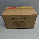 VIVOSUN 6 Inch Flex Air Aluminum Duct for Ventilation, 25 Feet Long Heavy-Duty Multi-Layer Dryer Hose Vent for Heating Cooling Ventilation and Exhaust, 2 Clamps Included (Silver)