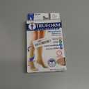 Truform 20-30 mmHg Compression Stockings for Men and Women, Knee High Length, Closed Toe, Beige, X-Large (X-Large (1 Pair))