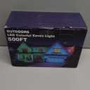 LITSOUL 500FT Permanent Outdoor Lights for House Waterproof, Smart RGB Eave LED Lighting with 16 Million Colors, IP67 Outdoor Strip Lights for Christmas Halloween Holiday Daily Decorations(500FT)