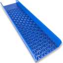 Dream Mat 4x16 Micro Adventure Clean Up Sluice Box - No Flare for Gold Clean Ups - Portable Sluice - Gold Sluice (Blue)