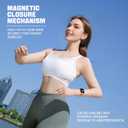 Stainless Steel Mesh Loop for Apple Watch Band 38mm 40mm 41mm 42mm(Series 10), Magnetic Clasp Replacement Bands for iWatch Ultra Series 9 8 SE 7 6 5 4 Women & Men (gold)