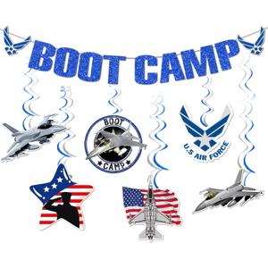 Boot Camp Bound Banner, Army Party Decorations, Army Boot Camp Banner, Military Decor, Army Decorations for Birthday Party