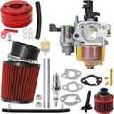 SYOWADA 212cc CT200U Carburetor Adapter Replacement for Predator 212 196cc GX160 GX200 6.5hp Clone Engine Coleman CT200U BT200X KT196 Baja MB200 Mini Bike Go Kart Performance Parts