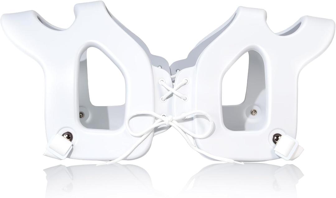 Football Shoulder PadsYouth Football PadsFootball Hockey &LacrosseUnder Shoulder Pad Protection for Kids and Adults (Youth Size (16  8.5 IN))