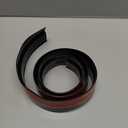 Vellure Door Draft Stopper for Bottom of Door - Premium Door Sweep for Bottom of Door/Weather Stripping Door Seal (Save Energy  installs Quickly and Easily) Door Strip (1, Black)