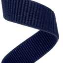 Abanen Hook and Loop Quick Dry Watch Band for Fenix 8 / epix Pro/Fenix 7/6/5 (47mm), 22mm Woven Nylon Ultralight Sport Wristband Strap for Garmin Instinct 2, Instinct 3 45mm (Dark Blue)