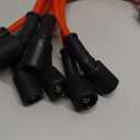 HAYIAUTO 8PCS UF414 Round Ignition Coils Pack & Iridium Spark Plugs & Spark Plug Wires Set Fits for Chevrolet Corvette Avalanche Silverado 1500 2500 3500 GMC Savana 1500 2500 Cadillac Escalade D514A