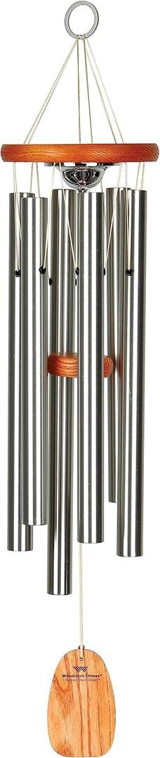 Woodstock Chimes Signature Collection Woodstock Memorial Chime 24'' Amazing Grace Wind Chime Inspirational and Memorial Wind Chimes for Outdoor, Patio, Home or Garden Dcor Sympathy Bereavement (AGMU)