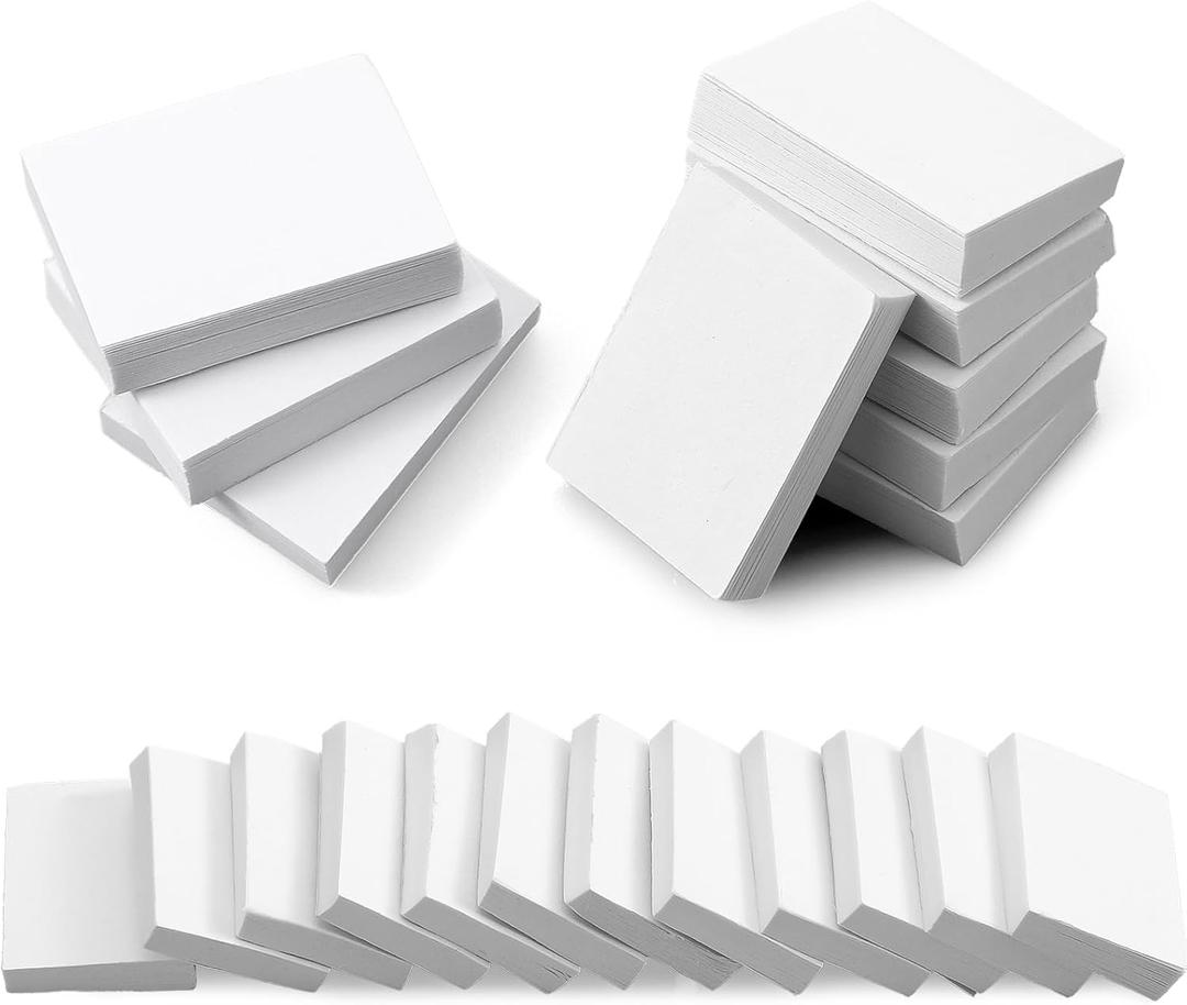 80PCS Mini Blank Books,1:12 Scale Mini Dollhouse Book,Small Opening Minis Books for Crafts, Tiny Notebook Model, for Crafts Dollhouse Bookshelf Decoration Pretend Play Supplies, White