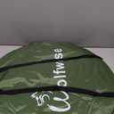 WolfWise Portable Pop Up Privacy Shower Tent, Spacious Changing Room, Dressing Room, Sun Sunshade Canopy Outdoor Rain Shelter, Backpack Privacy Shelters for Camping, Hiking, Beach, Toilet, Green