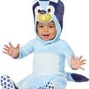 Spirit Halloween Bluey Baby Bluey Costume | Officially Licensed | Group Costume | One Piece Outfit | TV and Movie Costume (6 - 12 Months)